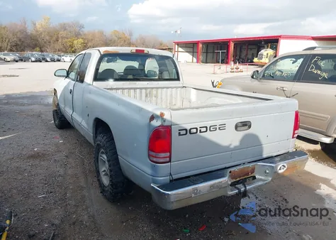 1999 Dodge Dakota Slt/Sport from USA, damaged, VIN 1B7GL22X7XS185559